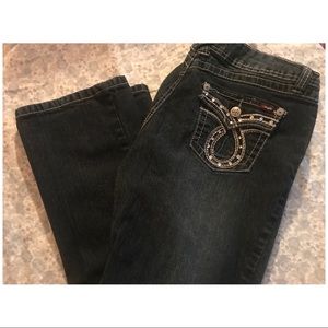 NWOT Rhinestone Jeans (PETITE)